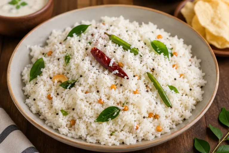 Authentic South Indian Coconut Rice