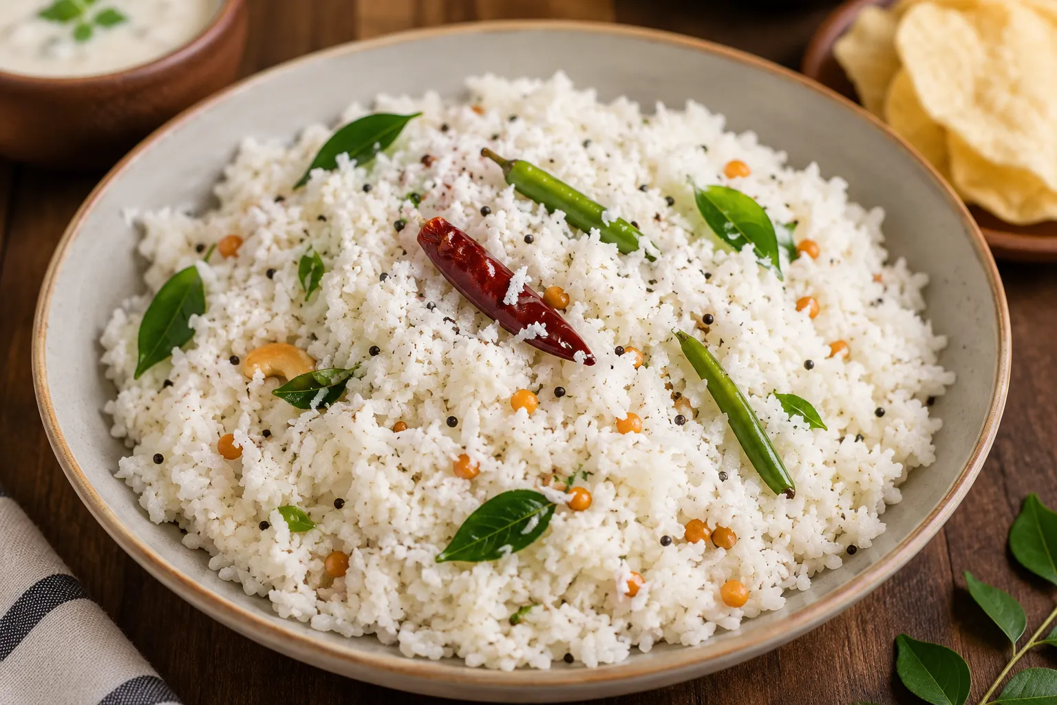 Authentic South Indian Coconut Rice