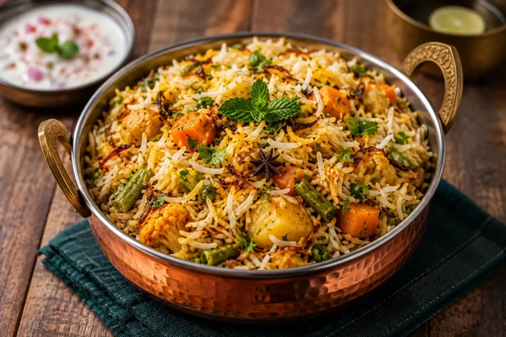 Authentic Vegetable Biryani