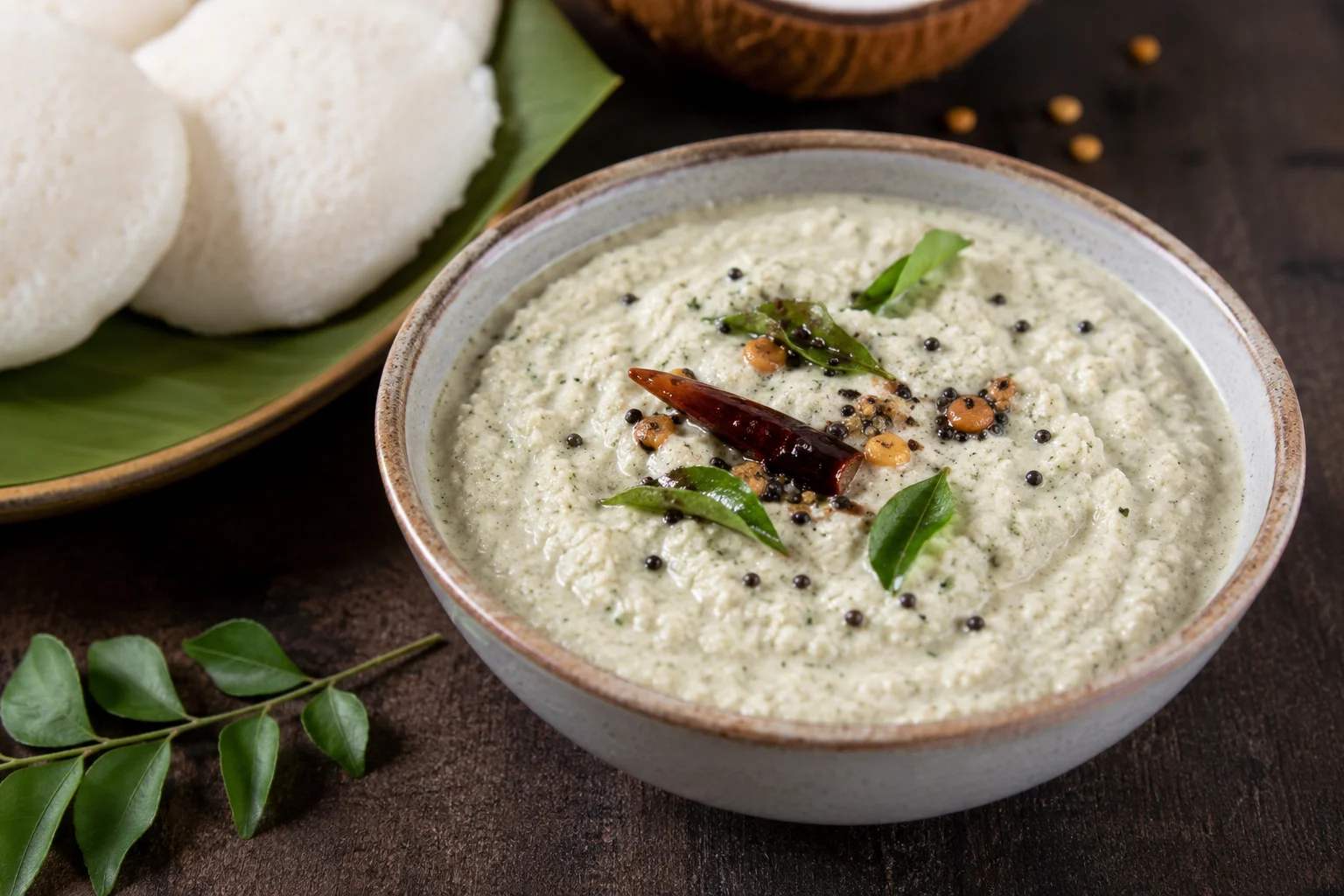 Authentic South Indian Coconut Chutney