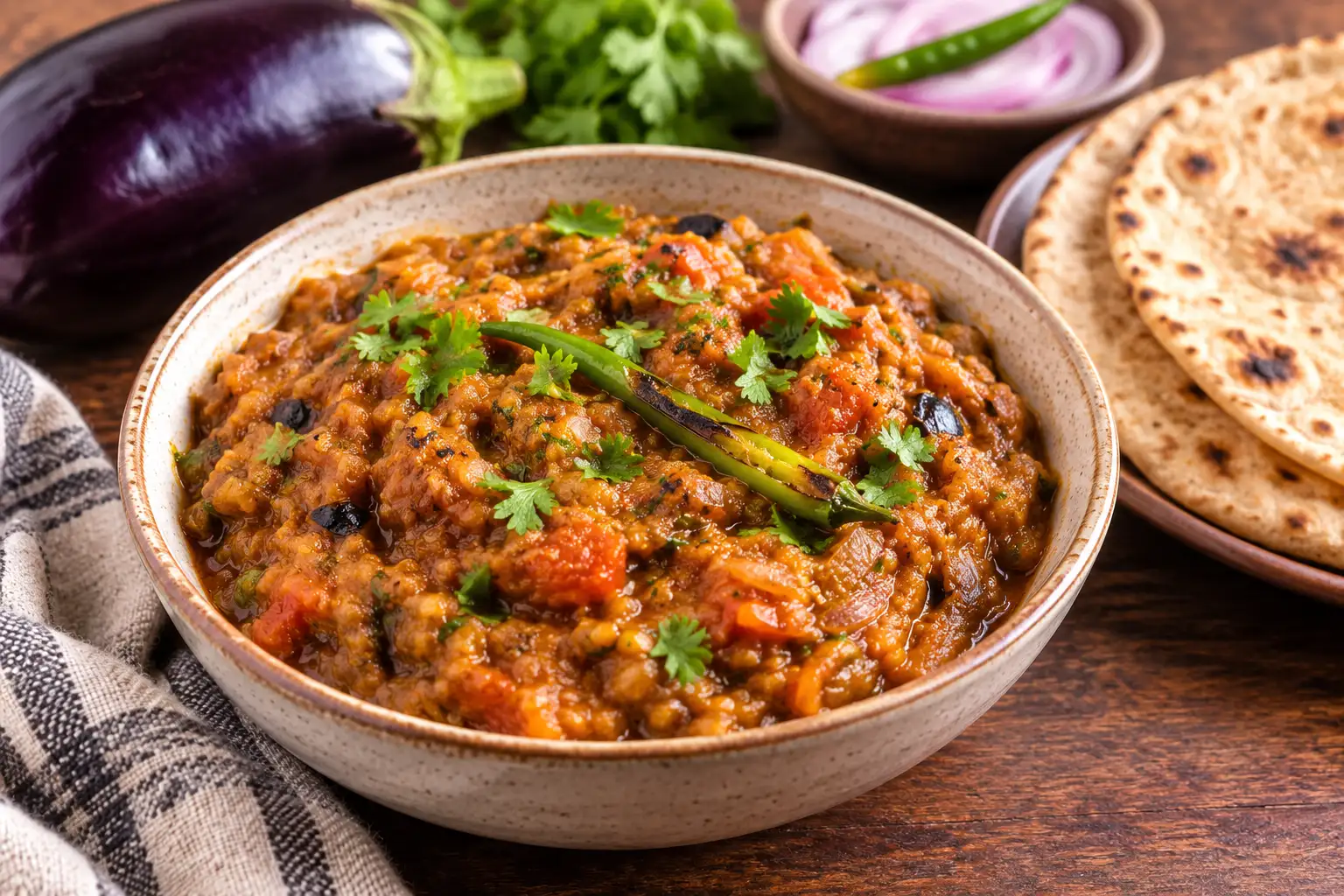 Authentic Baingan Bharta