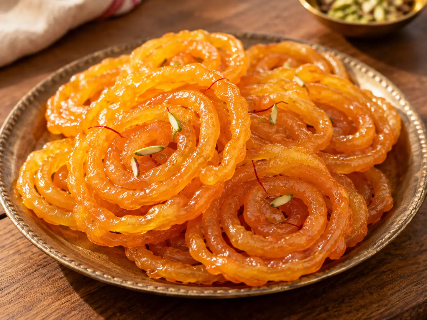 Jalebi Recipe (Crispy Indian Funnel Cakes)