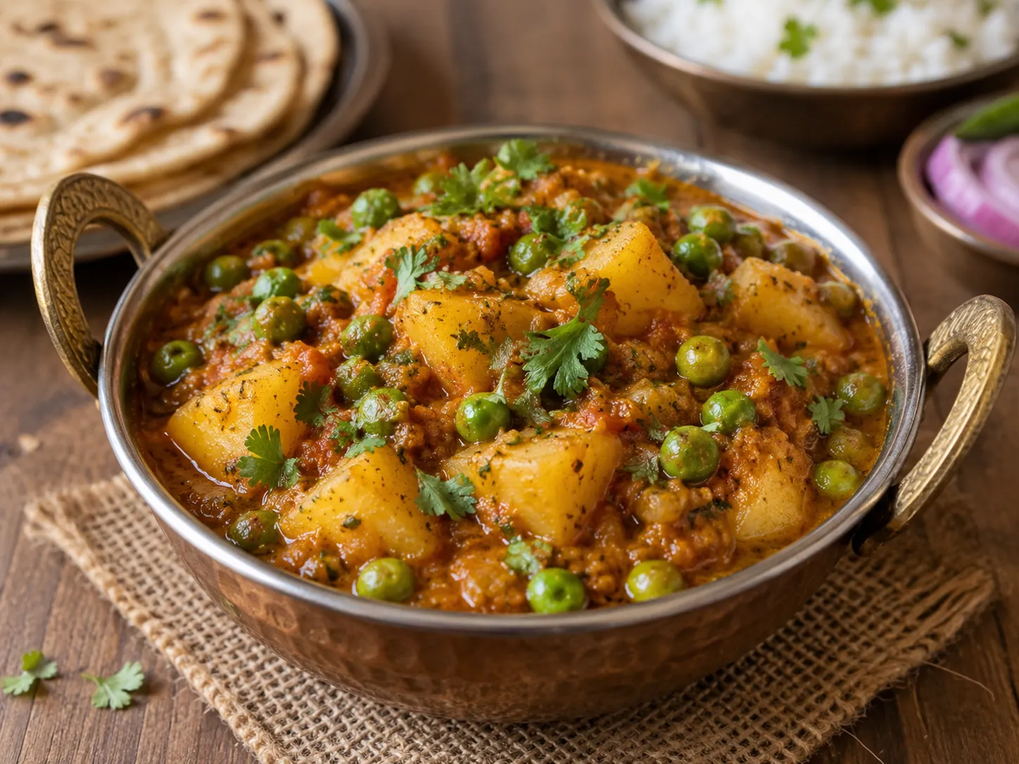 Aloo Matar Recipe