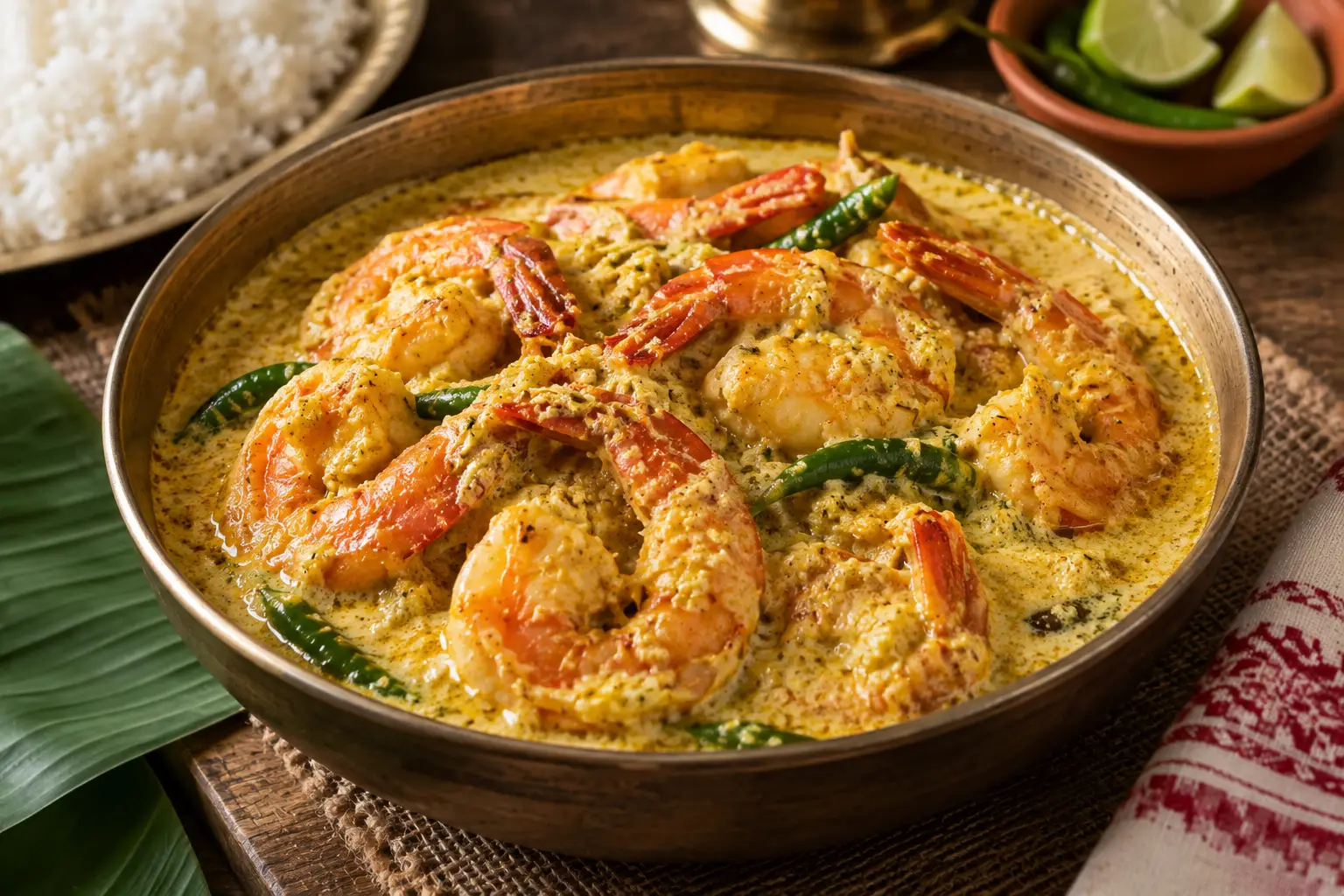 Bengali Chingri Malai Curry