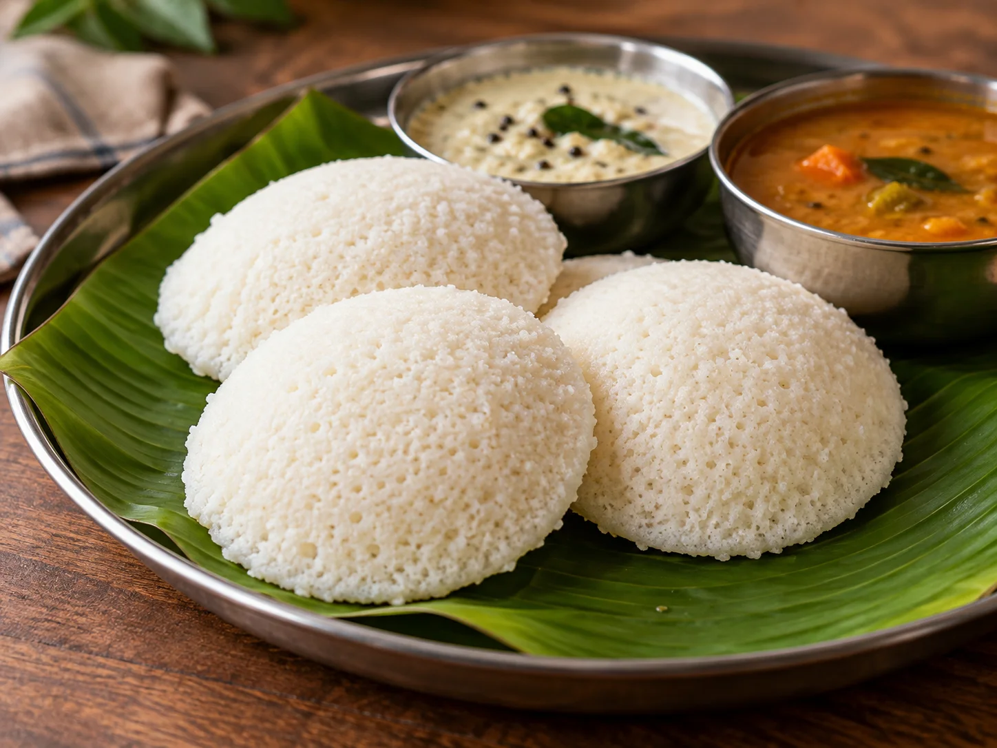 Idli Recipe – Soft and Spongy Steamed Rice Cakes