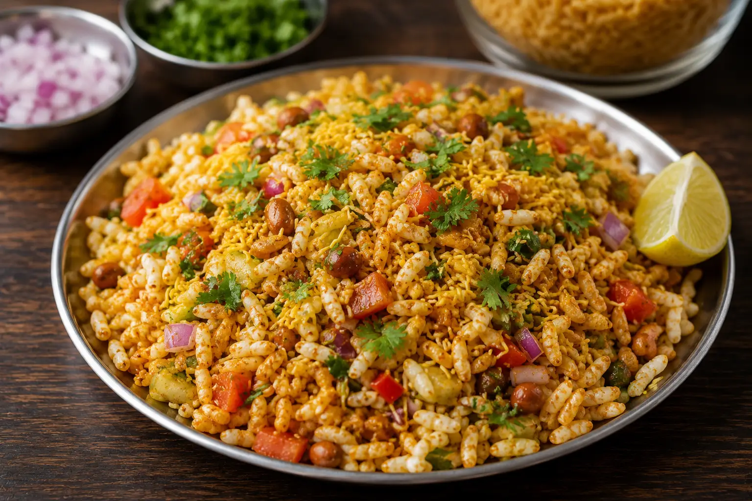 Authentic Mumbai-Style Bhel Puri