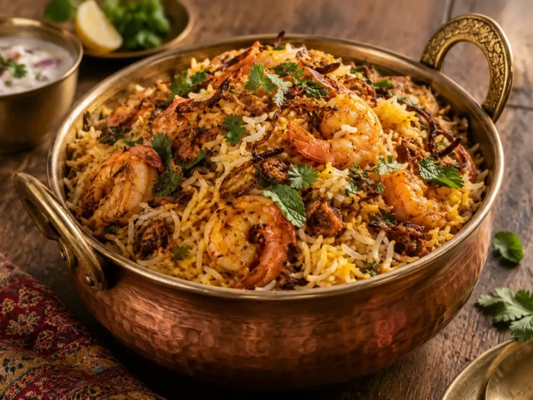 Prawn Biryani Recipe