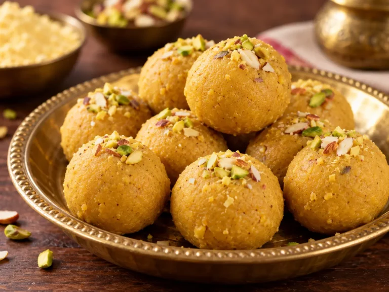 Besan Ladoo Recipe