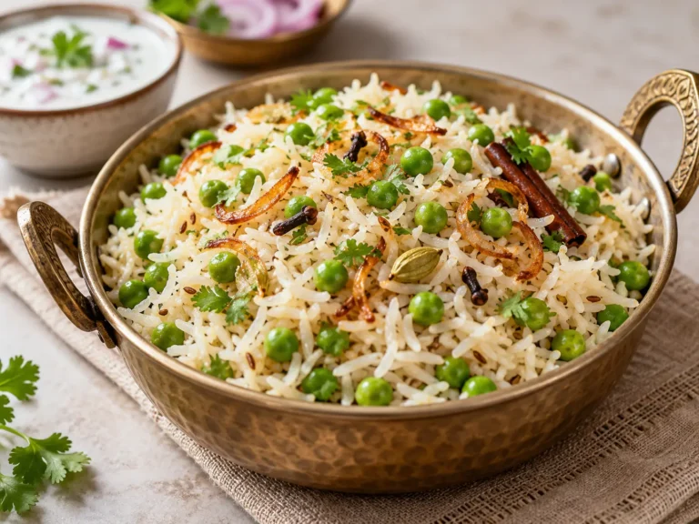 Peas Pulao Recipe