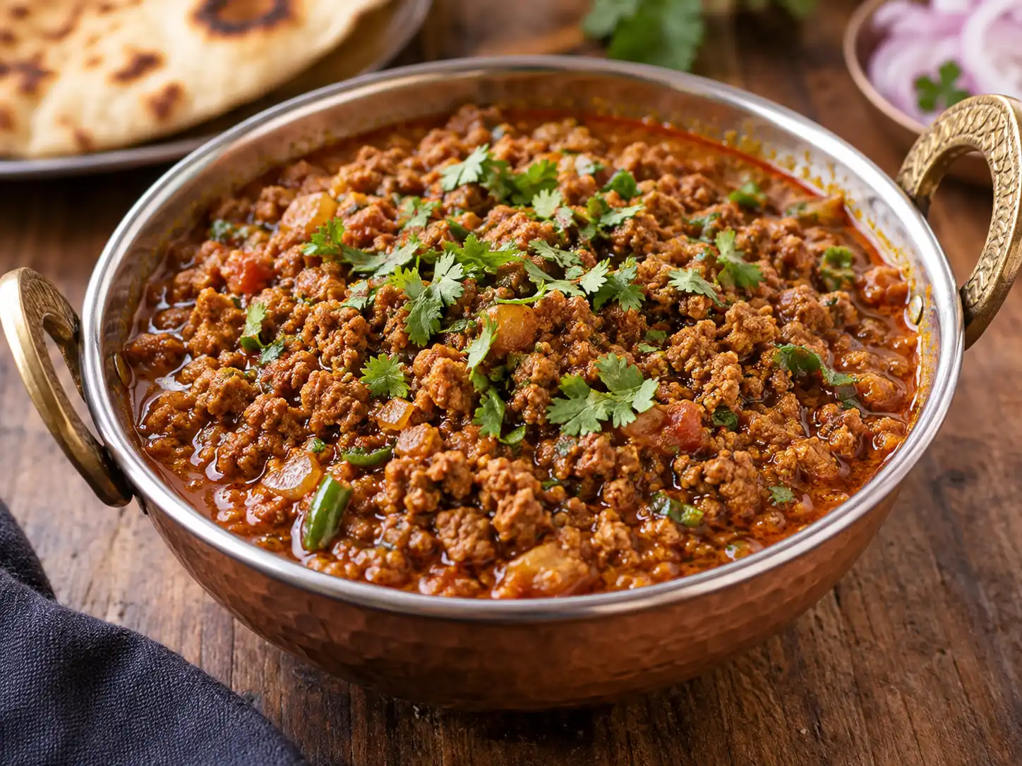 Keema Curry Recipe (Spiced Minced Meat Curry)